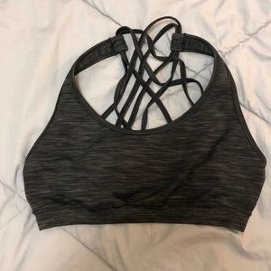 BLACK SPORTS BRA